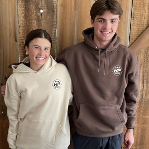 Hadfield Joy Hoodie in Ivory